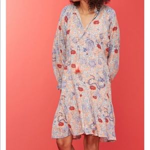 Roberta Roller Rabbit Silk Dress Medium